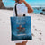 Merry Sharkmas Tote Bag I Am Dreaming Of A Great White Christmas - Wonder Print Shop