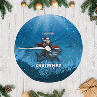 Merry Sharkmas Tree Skirt I Am Dreaming Of A Great White Christmas - Wonder Print Shop