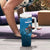 Merry Sharkmas Tumbler With Handle I Am Dreaming Of A Great White Christmas - Wonder Print Shop