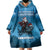 Merry Sharkmas Wearable Blanket Hoodie I Am Dreaming Of A Great White Christmas - Wonder Print Shop