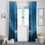 Merry Sharkmas Window Curtain I Am Dreaming Of A Great White Christmas - Wonder Print Shop