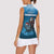 Merry Sharkmas Women Sleeveless Polo Shirt I Am Dreaming Of A Great White Christmas - Wonder Print Shop