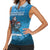 Merry Sharkmas Women Sleeveless Polo Shirt I Am Dreaming Of A Great White Christmas - Wonder Print Shop