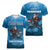 Merry Sharkmas Women V-Neck T-Shirt I Am Dreaming Of A Great White Christmas - Wonder Print Shop