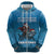 Merry Sharkmas Zip Hoodie I Am Dreaming Of A Great White Christmas - Wonder Print Shop