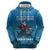 Merry Sharkmas Zip Hoodie I Am Dreaming Of A Great White Christmas - Wonder Print Shop