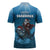 Merry Sharkmas Zipper Polo Shirt I Am Dreaming Of A Great White Christmas - Wonder Print Shop
