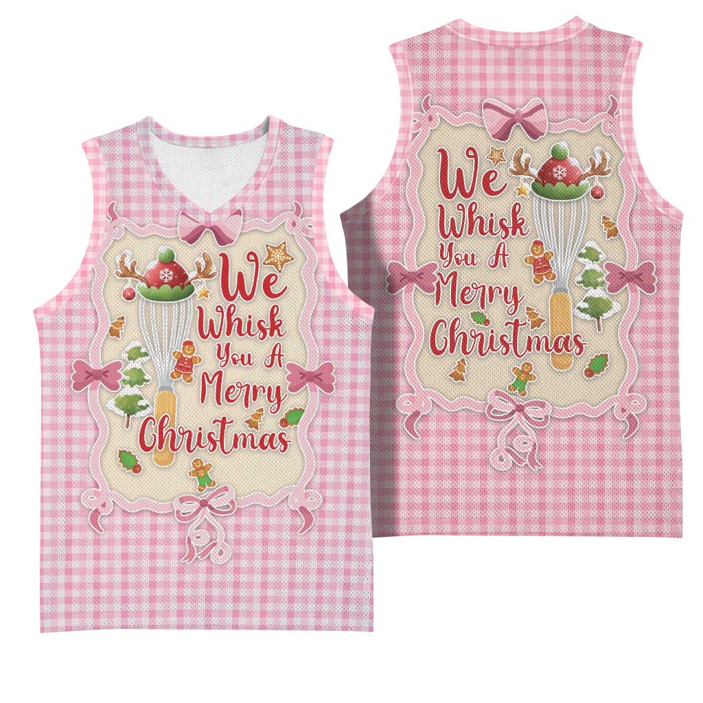 We Whisk You A Merry Christmas Basketball Jersey Cute Style - Wonder Print Shop