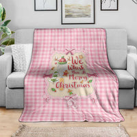 We Whisk You A Merry Christmas Blanket Cute Style - Wonder Print Shop