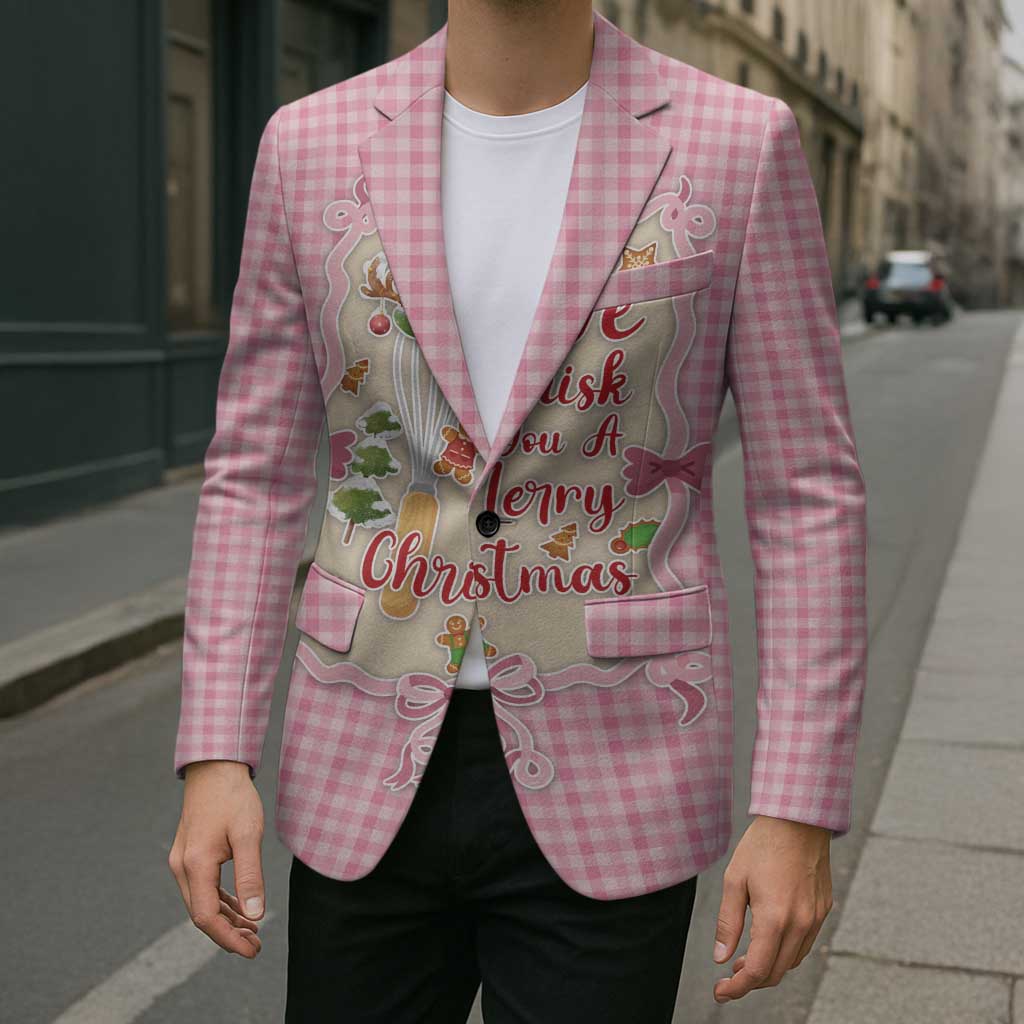 We Whisk You A Merry Christmas Blazer Cute Style - Wonder Print Shop