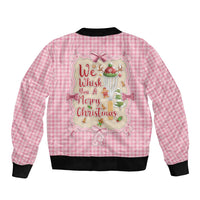 We Whisk You A Merry Christmas Bomber Jacket Cute Style - Wonder Print Shop