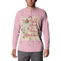 We Whisk You A Merry Christmas Button Sweatshirt Cute Style - Wonder Print Shop