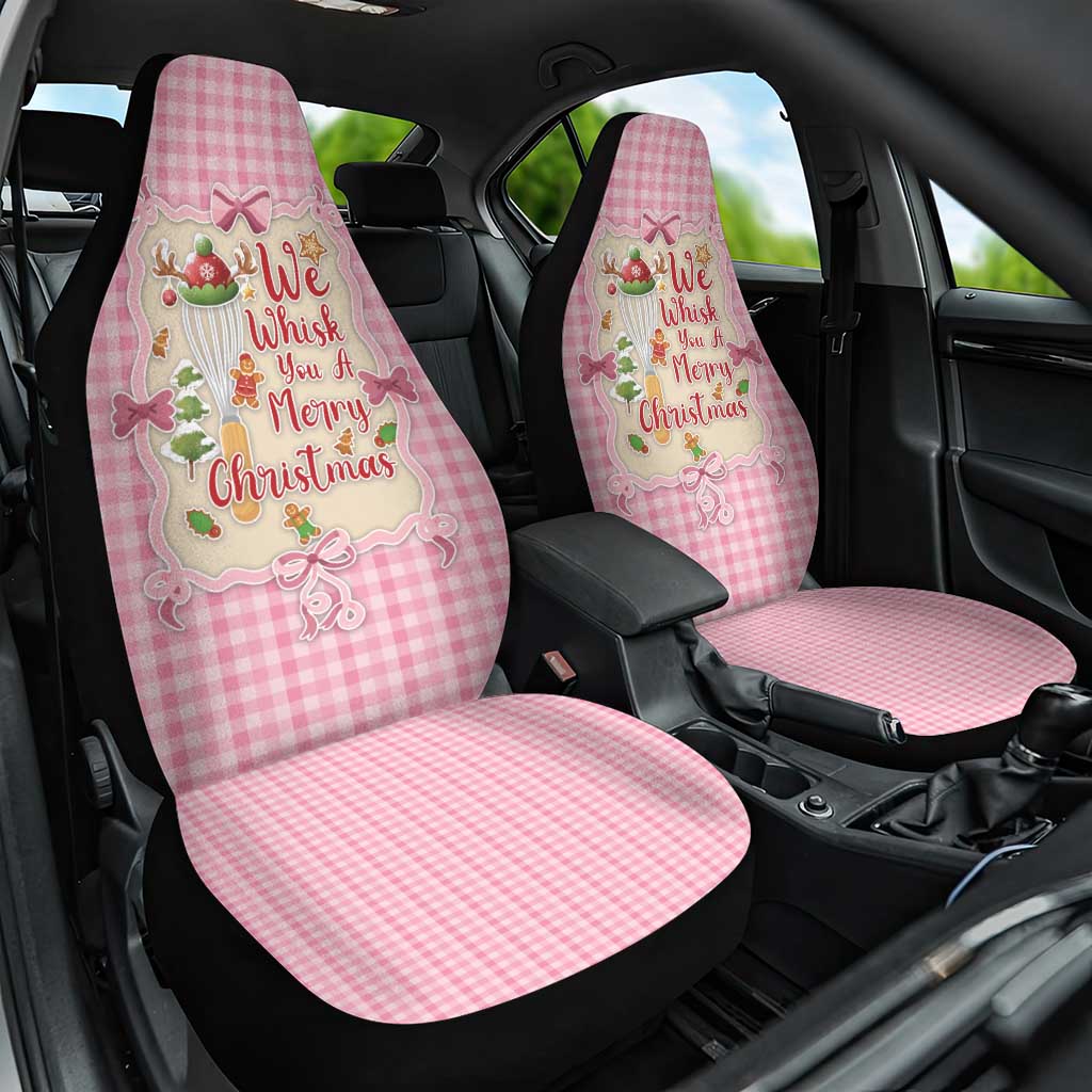 We Whisk You A Merry Christmas Car Seat Cover Cute Style - Wonder Print Shop