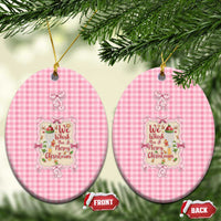 We Whisk You A Merry Christmas Ceramic Ornament Cute Style - Wonder Print Shop