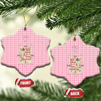 We Whisk You A Merry Christmas Ceramic Ornament Cute Style - Wonder Print Shop