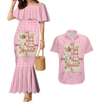 We Whisk You A Merry Christmas Couples Matching Mermaid Dress and Hawaiian Shirt Cute Style - Wonder Print Shop