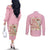 We Whisk You A Merry Christmas Couples Matching Off The Shoulder Long Sleeve Dress and Long Sleeve Button Shirt Cute Style - Wonder Print Shop