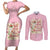 We Whisk You A Merry Christmas Couples Matching Short Sleeve Bodycon Dress and Long Sleeve Button Shirt Cute Style - Wonder Print Shop