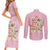 We Whisk You A Merry Christmas Couples Matching Short Sleeve Bodycon Dress and Long Sleeve Button Shirt Cute Style - Wonder Print Shop