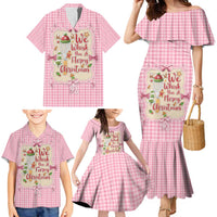 We Whisk You A Merry Christmas Family Matching Mermaid Dress and Hawaiian Shirt Cute Style - Wonder Print Shop