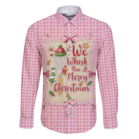 We Whisk You A Merry Christmas Family Matching Off The Shoulder Long Sleeve Dress and Hawaiian Shirt Cute Style - Wonder Print Shop