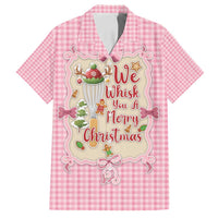 We Whisk You A Merry Christmas Family Matching Off Shoulder Short Dress and Hawaiian Shirt Cute Style - Wonder Print Shop