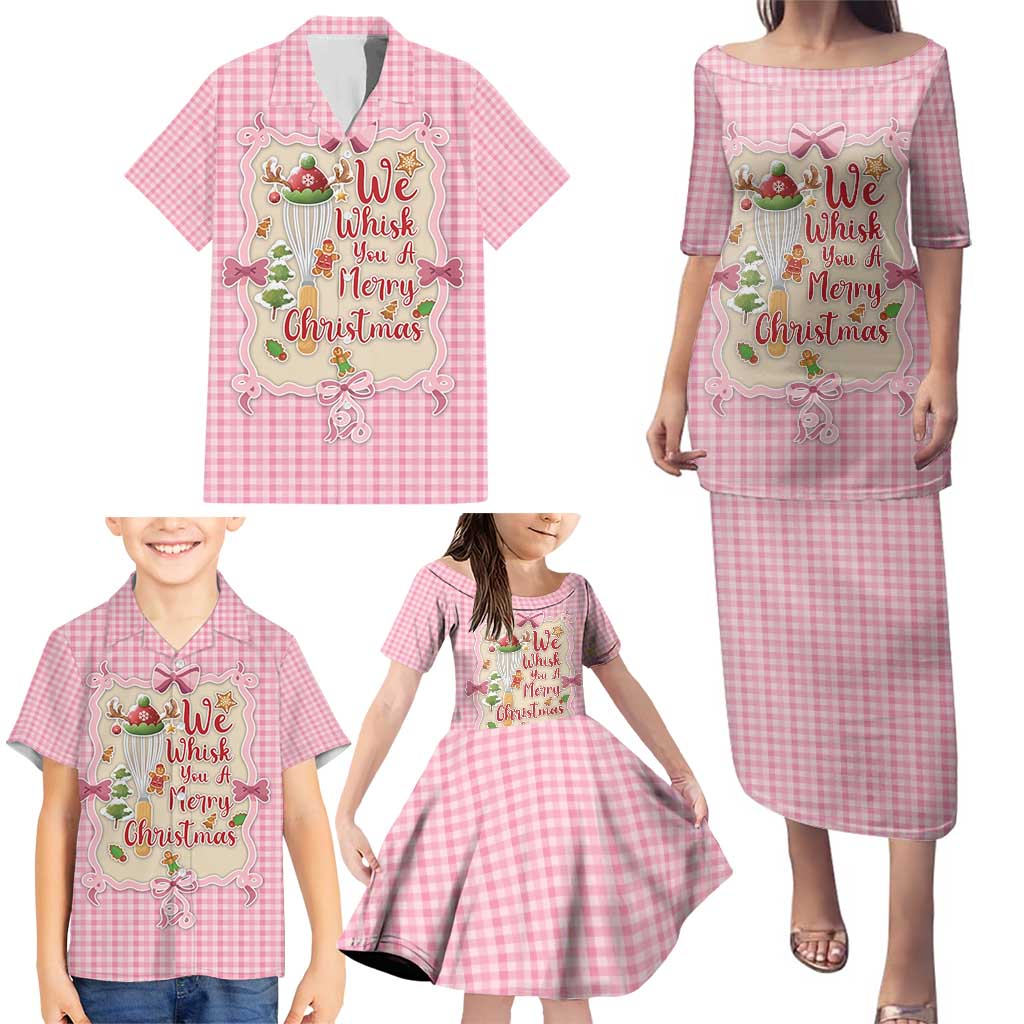 We Whisk You A Merry Christmas Family Matching Puletasi and Hawaiian Shirt Cute Style - Wonder Print Shop