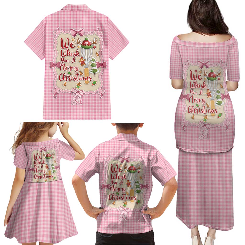 We Whisk You A Merry Christmas Family Matching Puletasi and Hawaiian Shirt Cute Style - Wonder Print Shop