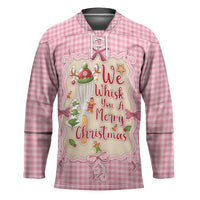 We Whisk You A Merry Christmas Hockey Jersey Cute Style - Wonder Print Shop