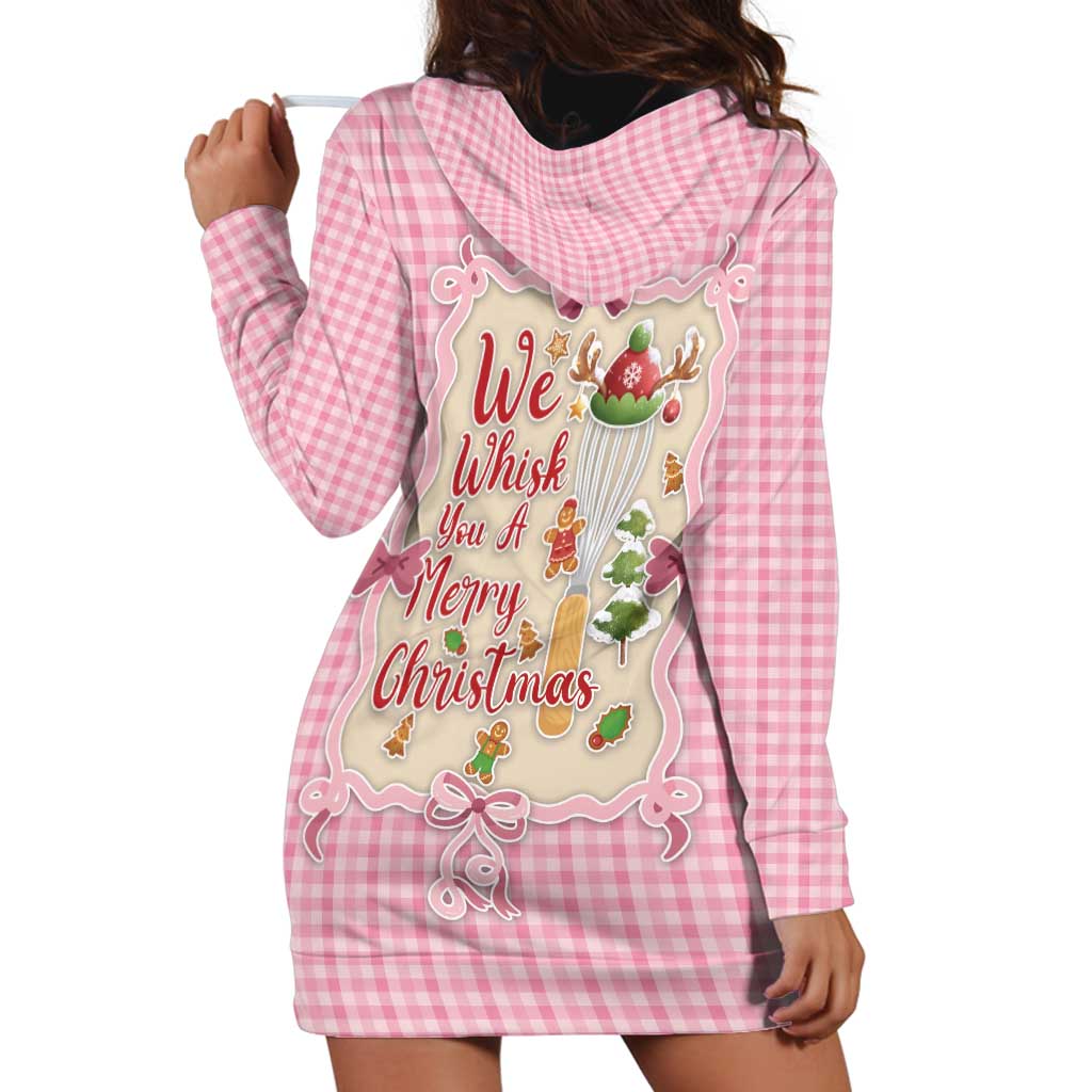 We Whisk You A Merry Christmas Hoodie Dress Cute Style - Wonder Print Shop