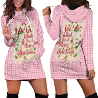 We Whisk You A Merry Christmas Hoodie Dress Cute Style - Wonder Print Shop