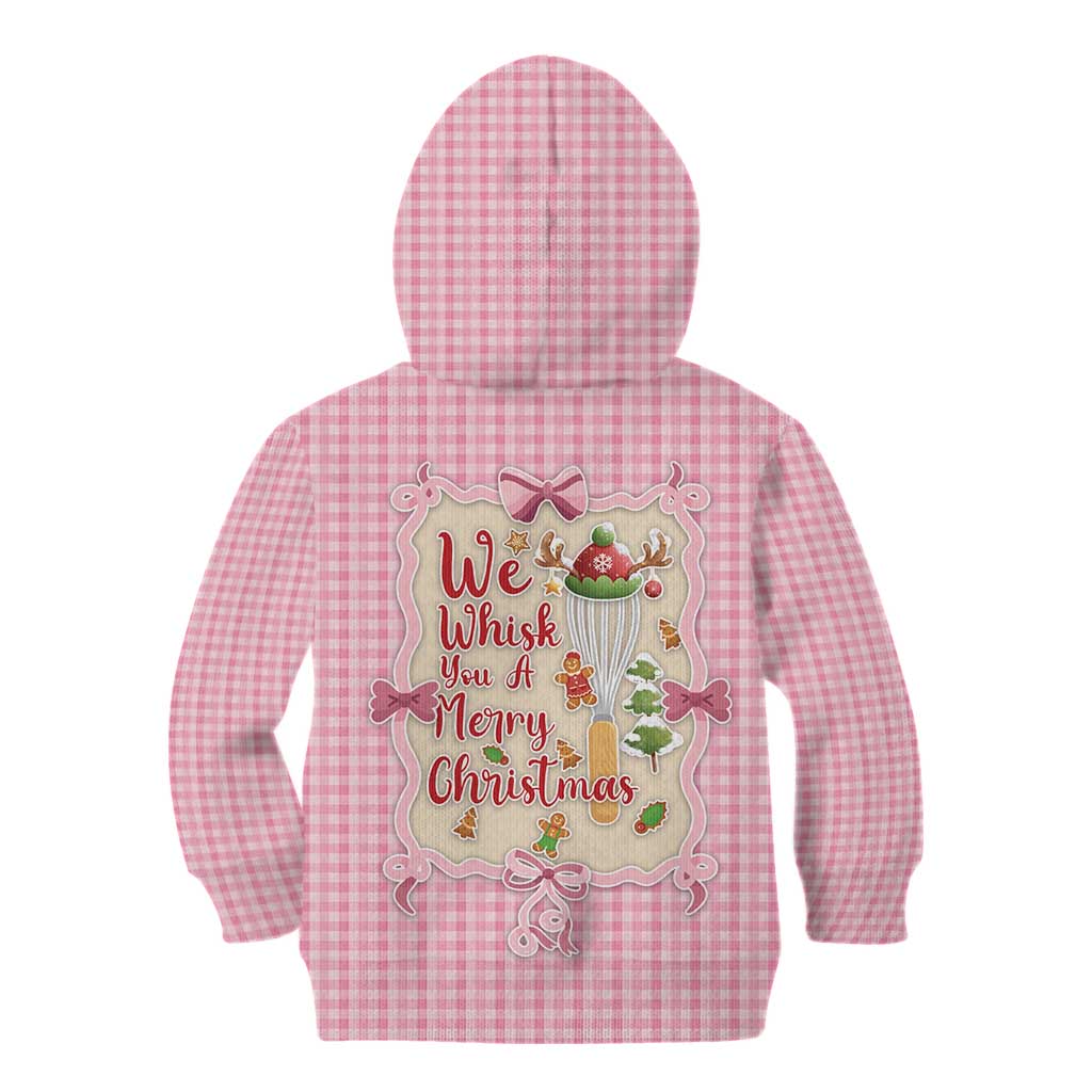 We Whisk You A Merry Christmas Kid Hoodie Cute Style - Wonder Print Shop