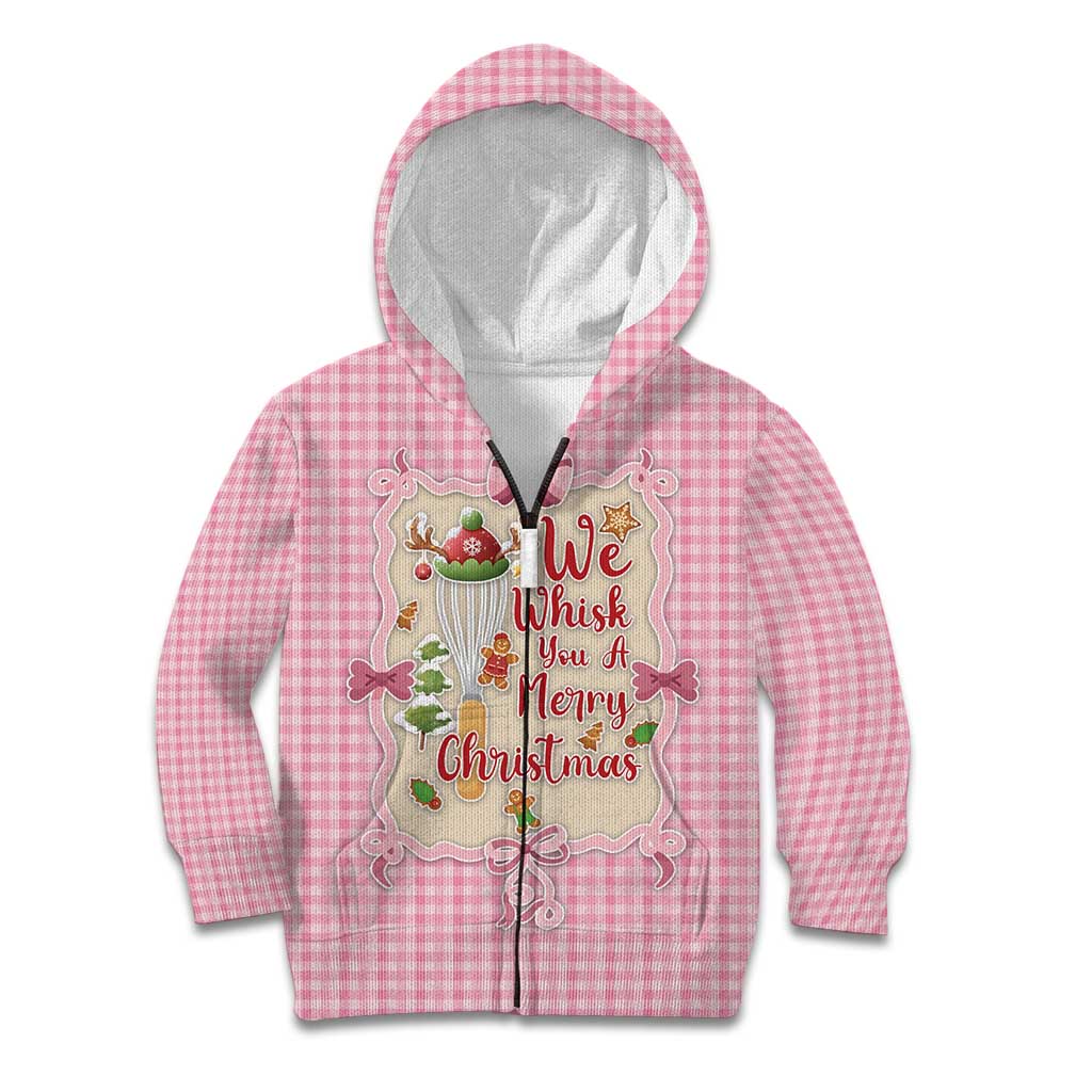 We Whisk You A Merry Christmas Kid Hoodie Cute Style - Wonder Print Shop