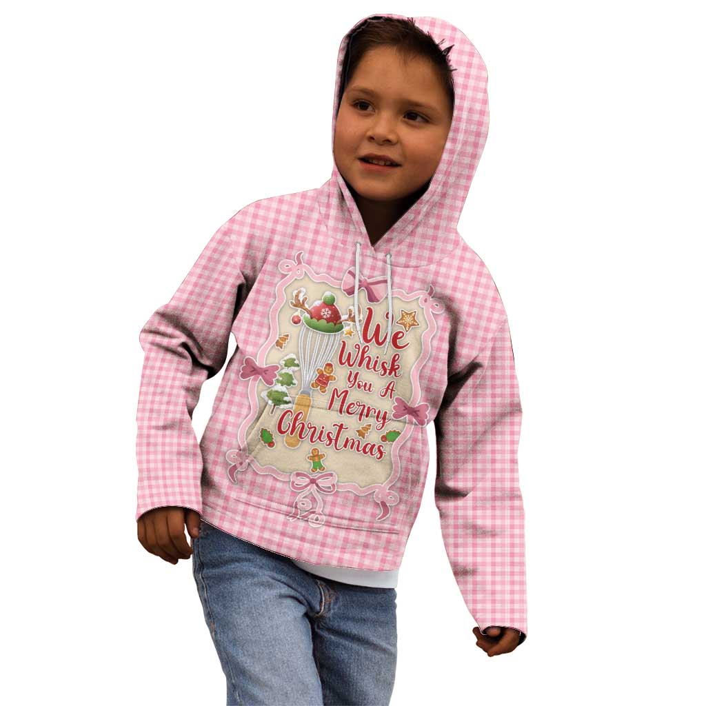 We Whisk You A Merry Christmas Kid Hoodie Cute Style - Wonder Print Shop