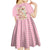 We Whisk You A Merry Christmas Kid Short Sleeve Dress Cute Style - Wonder Print Shop