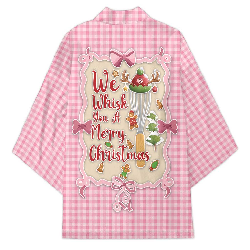 We Whisk You A Merry Christmas Kimono Cute Style - Wonder Print Shop