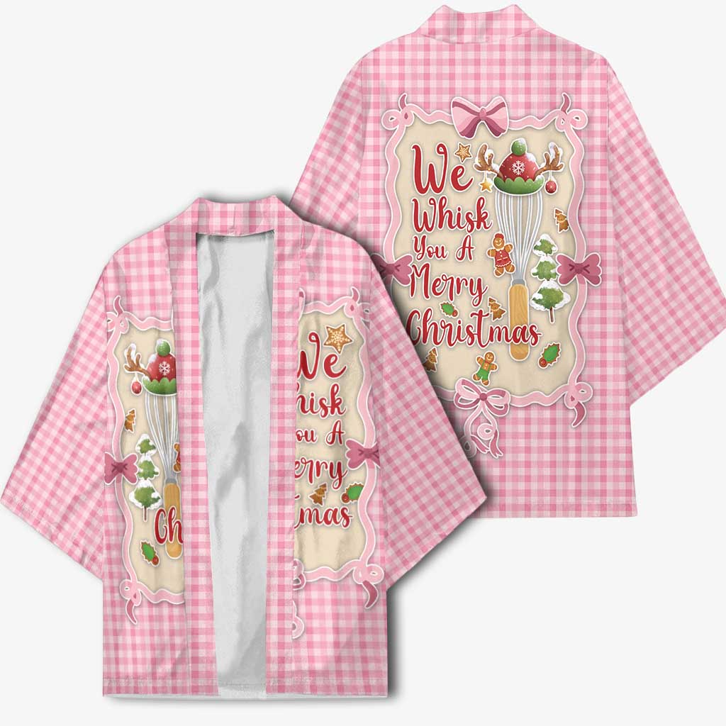 We Whisk You A Merry Christmas Kimono Cute Style - Wonder Print Shop