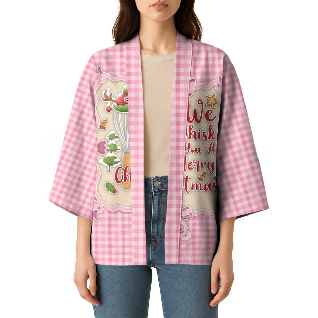 We Whisk You A Merry Christmas Kimono Cute Style - Wonder Print Shop