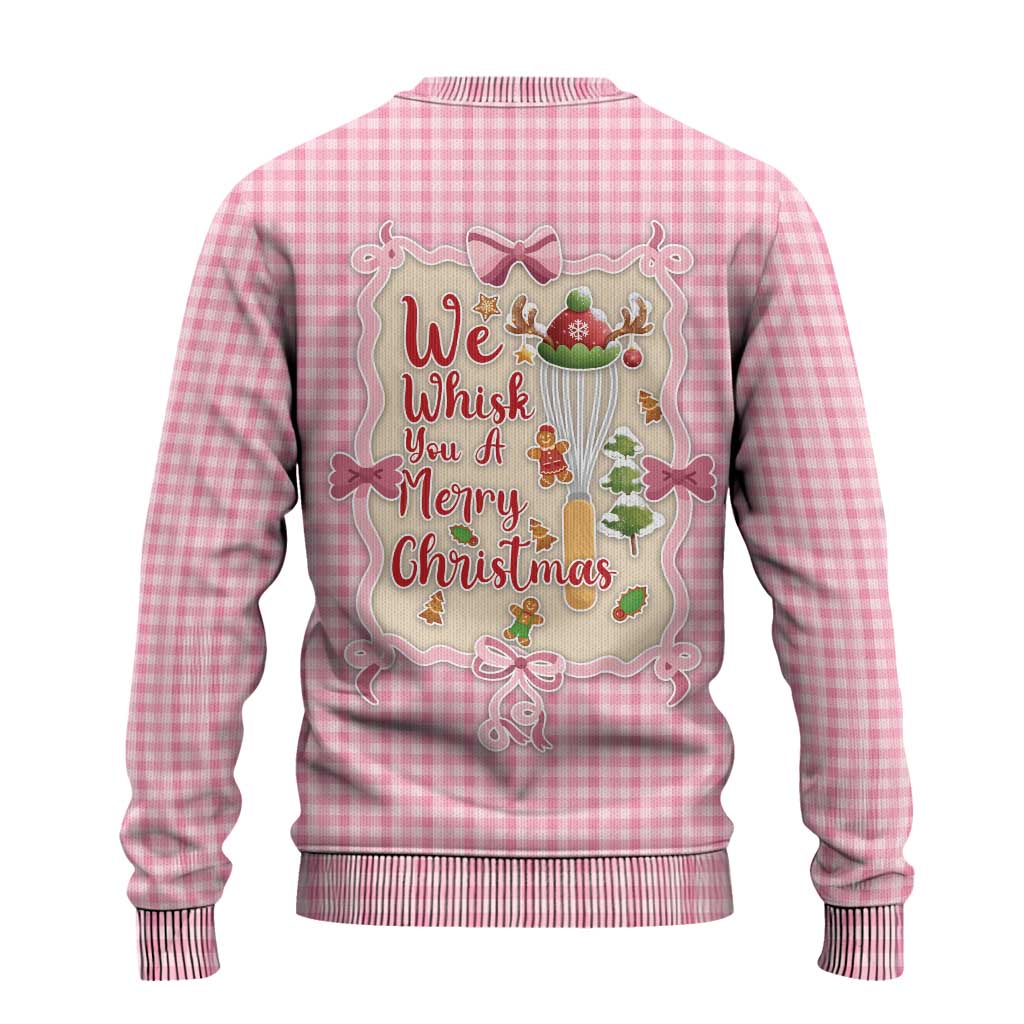 We Whisk You A Merry Christmas Ugly Christmas Sweater Cute Style - Wonder Print Shop