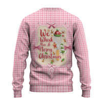 We Whisk You A Merry Christmas Ugly Christmas Sweater Cute Style - Wonder Print Shop