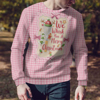 We Whisk You A Merry Christmas Ugly Christmas Sweater Cute Style - Wonder Print Shop