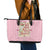 We Whisk You A Merry Christmas Leather Tote Bag Cute Style - Wonder Print Shop