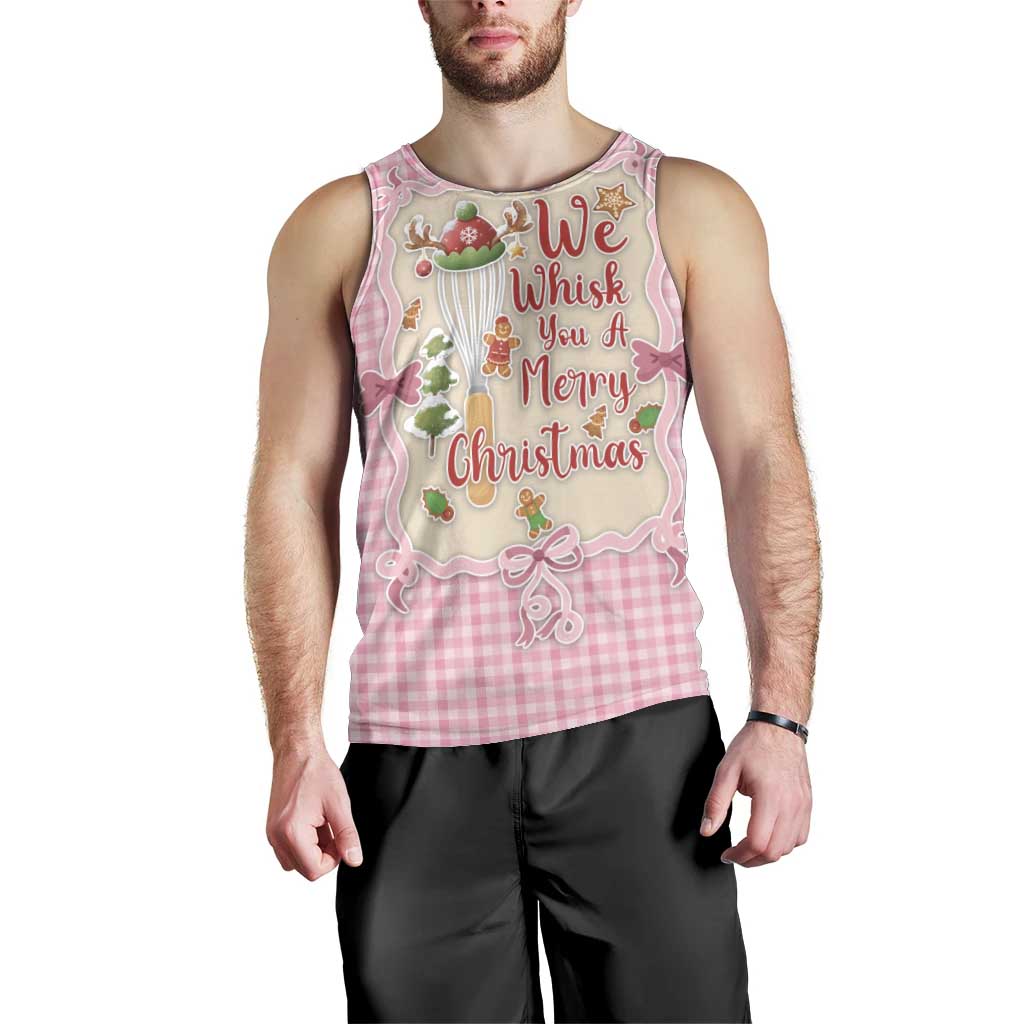 We Whisk You A Merry Christmas Men Tank Top Cute Style - Wonder Print Shop