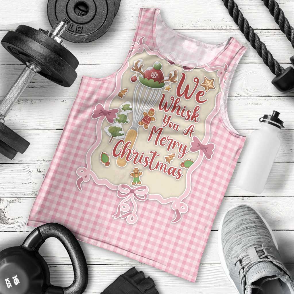 We Whisk You A Merry Christmas Men Tank Top Cute Style - Wonder Print Shop