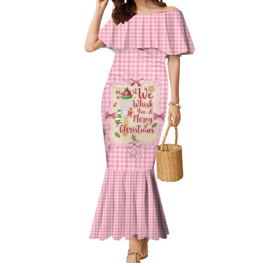 We Whisk You A Merry Christmas Mermaid Dress Cute Style - Wonder Print Shop