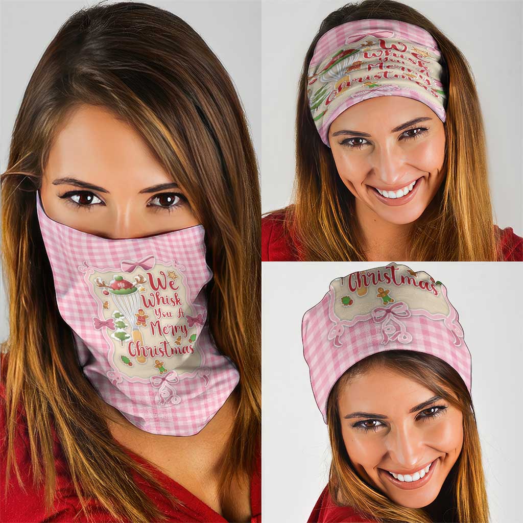 We Whisk You A Merry Christmas Neck Gaiter Cute Style - Wonder Print Shop