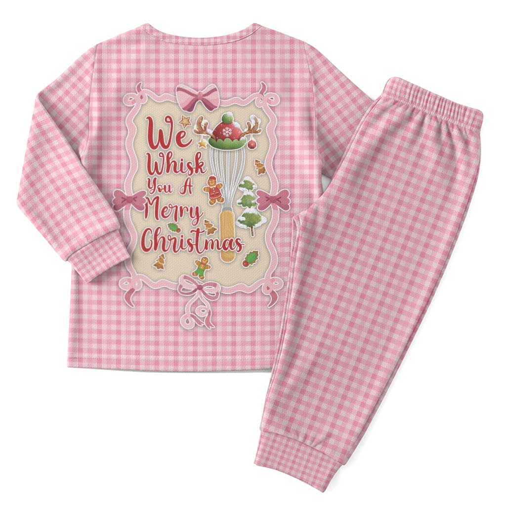 We Whisk You A Merry Christmas Christmas Pajama Set Cute Style - Wonder Print Shop