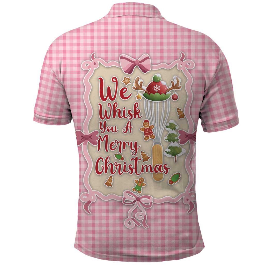 We Whisk You A Merry Christmas Polo Shirt Cute Style - Wonder Print Shop
