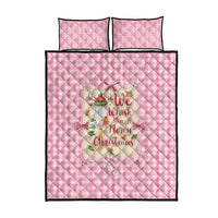 We Whisk You A Merry Christmas Quilt Bed Set Cute Style - Wonder Print Shop