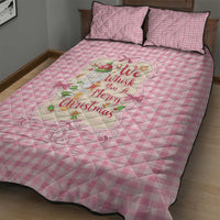 We Whisk You A Merry Christmas Quilt Bed Set Cute Style - Wonder Print Shop